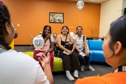Students in the Center for Identity and Inclusion